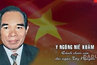 Tự hào ngôi truờng mang tên Vị anh hùng dân tộc, nhà lãnh đạo, nhà giảo ưu tú. Nhà giáo Nhân dân Y Ngông Niê Kdăm tham gia hoạt động Việt Minh từ năm 1945. Trải qua các chức vụ quan trọng như Chủ tịch tỉnh Đắk Lắk, Bí thư Tỉnh ủy Đắk Lắk, Hiệu trưởng Trường Đại học Tây Nguyên. Được dân tín nhiệm, ông làm đại biểu cho đồng bào dân tộc thiểu số suốt từ Quốc hội khóa I (1946) đến hết khóa IX (1997). Từ một thanh niên người dân tộc Êđê mới 24 tuổi, học Trung cấp Y khoa Sài Gòn,