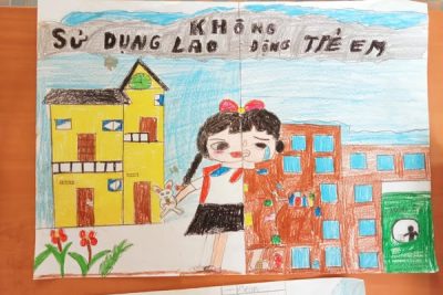 Hưởng ứng cuộc thi Thiếu nhi nói lhông với bạo lực học đường và sử dụng lao động trẻ em trái pháp luật năm 2025